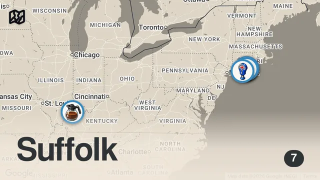 Map of The HAMPTONS Vlog! * Memorial Day Weekend * Shopping, Dinners, Farmer's Market, Pop Ups