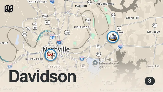 Map of Letting Strangers Decide Where I Eat For 24 Hours...