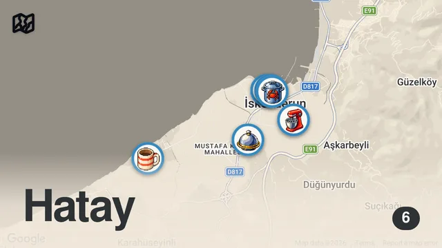 Map of BEN YERİM EŞİM ÖDER SERİSİ 4