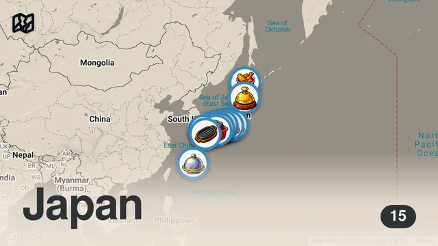 Map of 【人気回まとめ】北海道から沖縄まで！ご当地グルメ完全制覇！！