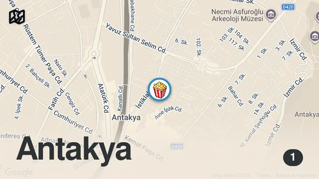Map of MANTARLI CHEDDARLI ANTAKYA KÖFTESİ!!!