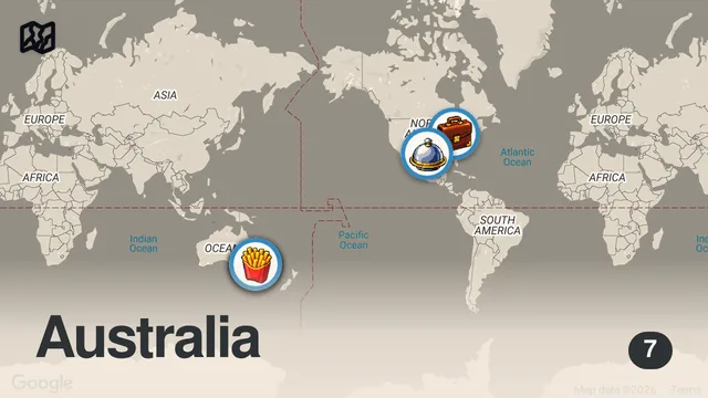 Map of Eating NEW Fast Food Menu Items (MUST TRY)