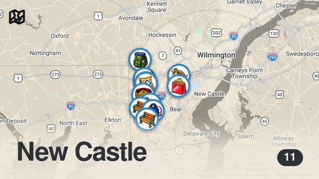 Map of Newark, DE (Delaware) ᐈ Things to do | Best Places to Visit | Top Tourist Attractions ☑️