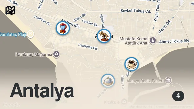 Map of MASAYI LEBALEB DOLDURDUK | ALANYA VLOG