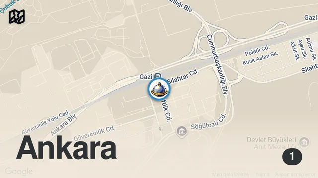 Map of BU KOKOREÇ 36 LİRA | ANKARA ÇİFTLİK ŞENÇAM