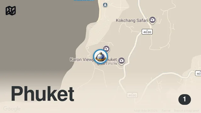 Map of The Most Stunning View in Phuket? 🌴🌊