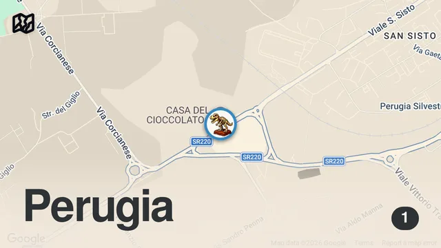 Map of Apriamo un Bacio Perugina insieme | Esercizio di Ascolto in Italiano