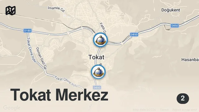 Map of BU YEMEĞİ HAMAMDA YİYİYORLAR | TOKAT PİRHAN RESTAURANT