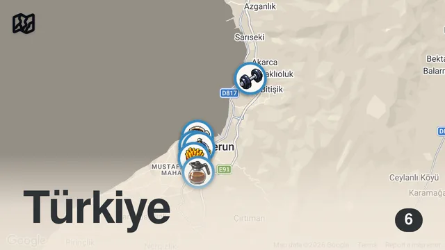 Map of BEN YERİM EŞİM ÖDER SERİSİ 1
