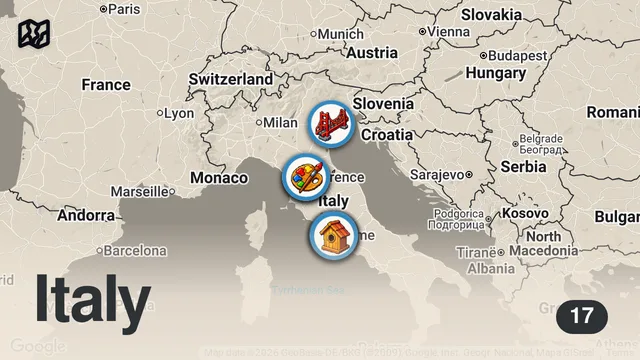 Map of The Only 3 Cities You Need To Visit In Italy (According To A Local)