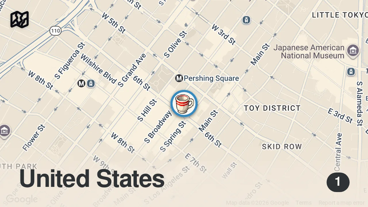 Map of 1 spot from Cooking with Franny Arrieta on Facetime