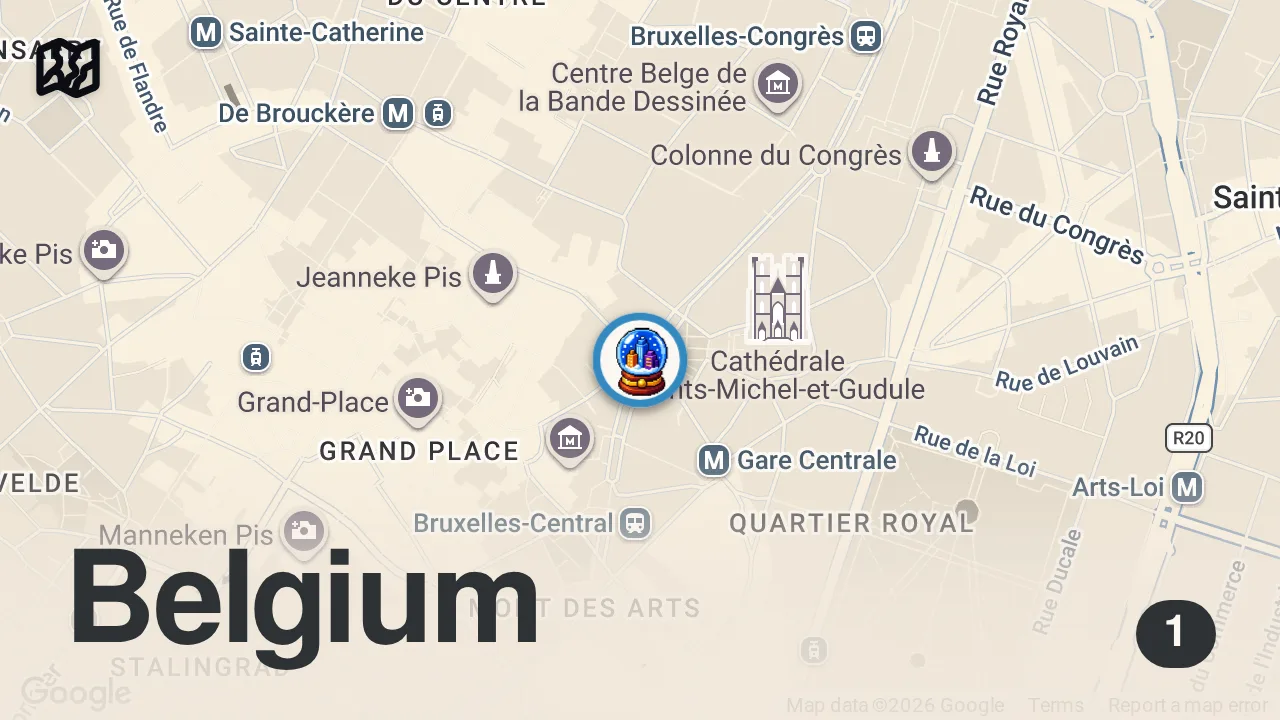 Map of 1 spot from Arrête de MAL Prononcer ces Mots en français ! ⚠️