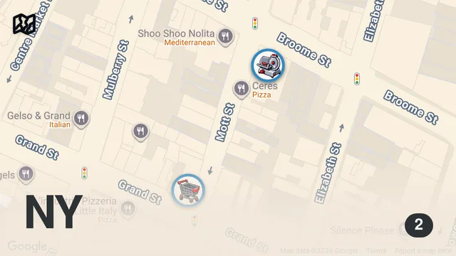 Map of TASTING EVERYTHING AT THIS CENTURY-OLD ITALIAN DELI | F*CK THAT'S DELICIOUS