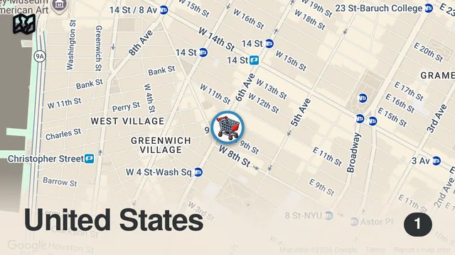 Map of SPENDING $10,000 ON FOOD IN A DAY #shorts