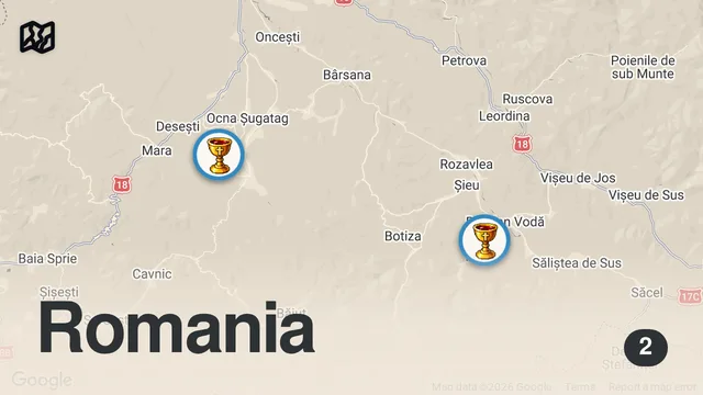 Map of Inside $100 Village Home In Maramureș, Breb, Romania 🇷🇴 (fascinating)