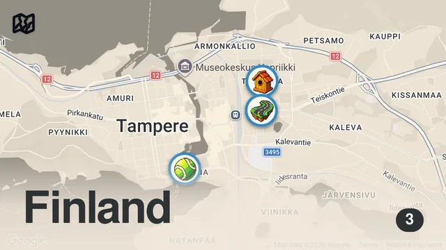 Map of Uhri heitettiin parvekkeelta | Tampereen parvekesurma
