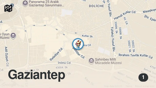 Map of 380 TL #shorts #beyran #çorba