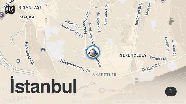 Map of Kömürhan Kavurmacısı Beşiktaş! İlikli Ekmek Arası Kavurma 385₺ #reklam