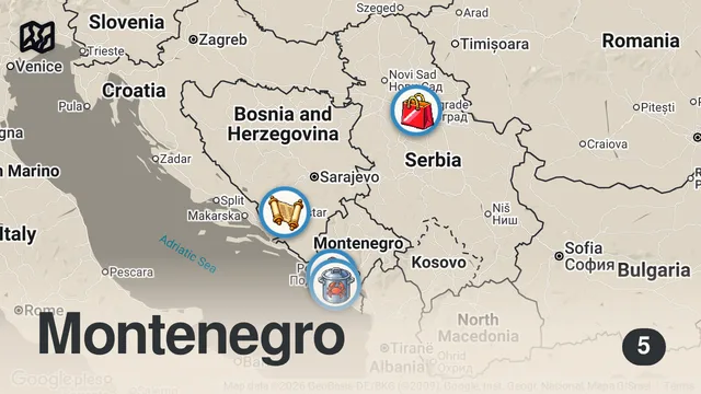 Map of EN UCUZ YURTDIŞI GEZİSİNİ BURAYA YAPARSIN!!!