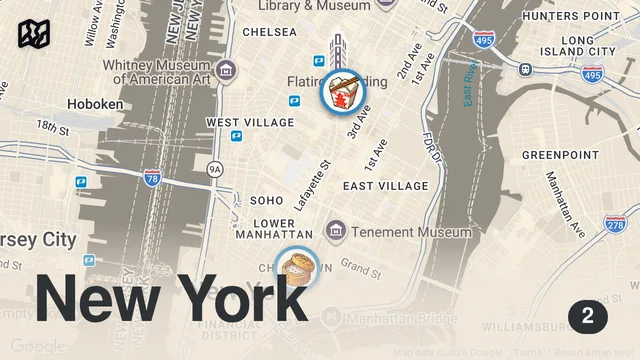 Map of Eating & Rating the BEST and WORST Chinese restaurants in NYC