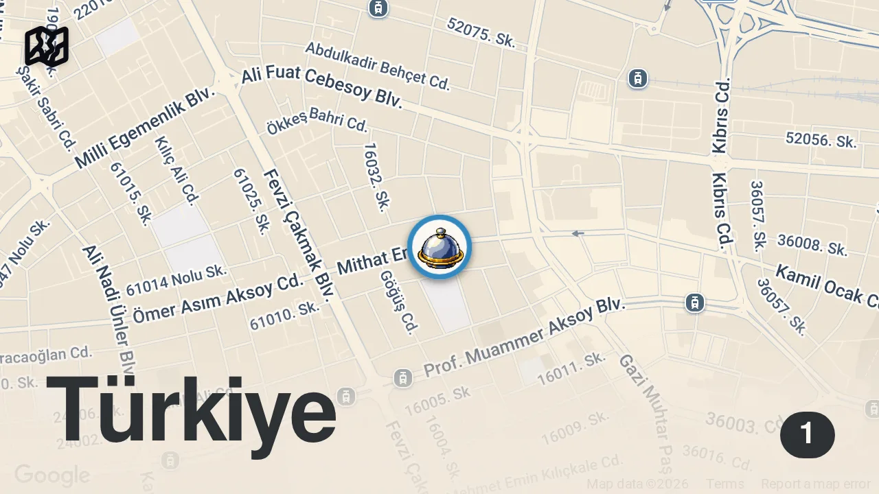 Map of 1 spot from İŞİMİZİN BAŞINDA OLDUĞUMUZ DOĞRUDUR!
