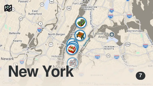 Map of İyi Yemeğin Ayağına Gidilir #10 | New York Lezzetleri | İlker Ayrık’la Ailecek Vlog | Pastrami