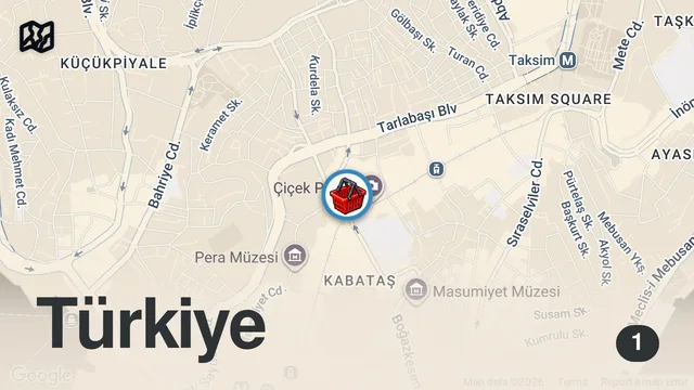 Map of Tunç Balık’ta harika yerli kalamarı ve üç farklı balıktan hazırlanan balık köftesini denedik.