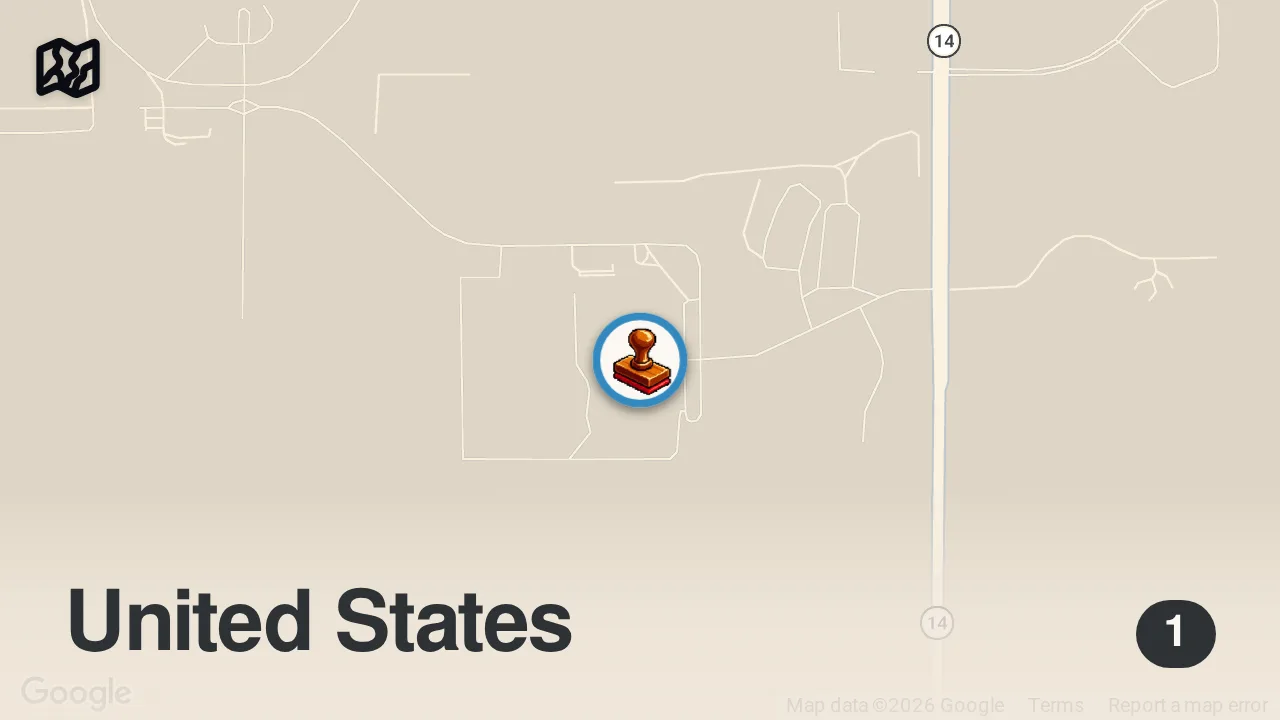 Map of 1 spot from Amy Finds Shadow Devil in Abandoned Prison! | The Dead Files | Travel Channel