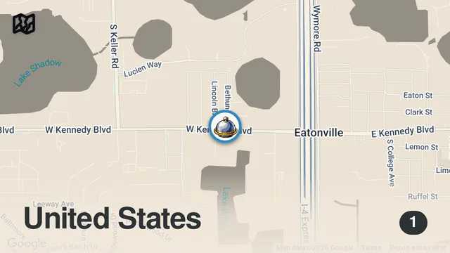 Map of Kook'n with Kim "American Soul & Asian inspired food"