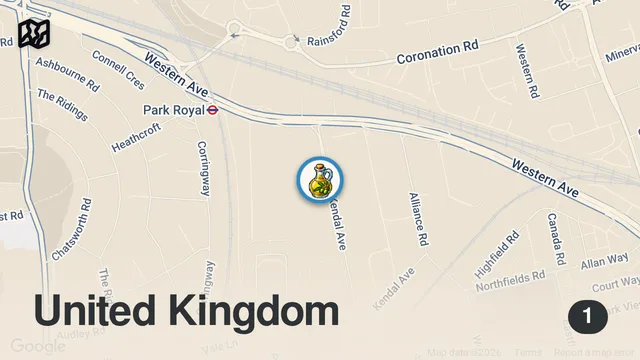 Map of NOVA LOCATED IN PARK ROYAL #food #halaldiet