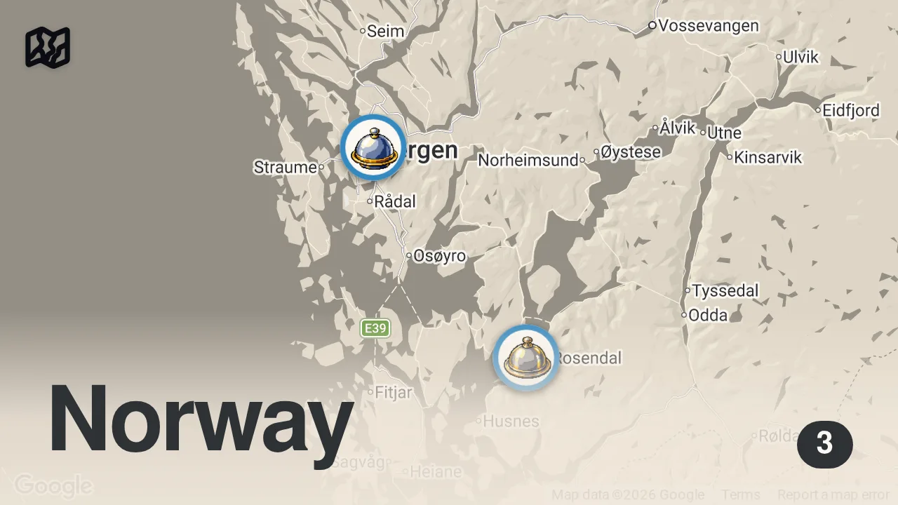 Map of 3 spots from I Ate the Best $10 Hot Dog in My Life!!