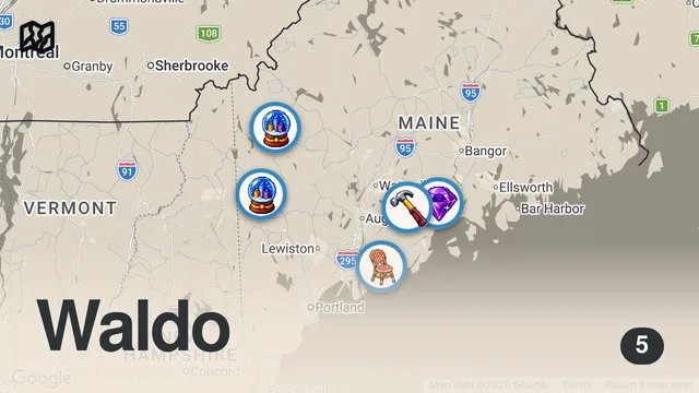 Map of Exploring Maine's Mountains, Rivers, and Lakes | National Geographic
