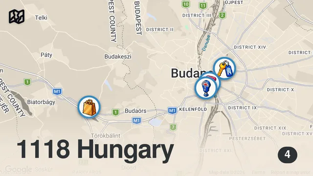 Map of What to Eat in Hungary - Don't go Hungry in Hungary!