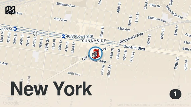 Map of Must try Filipino Bakery in NYC #foodie #nycfood #donuts