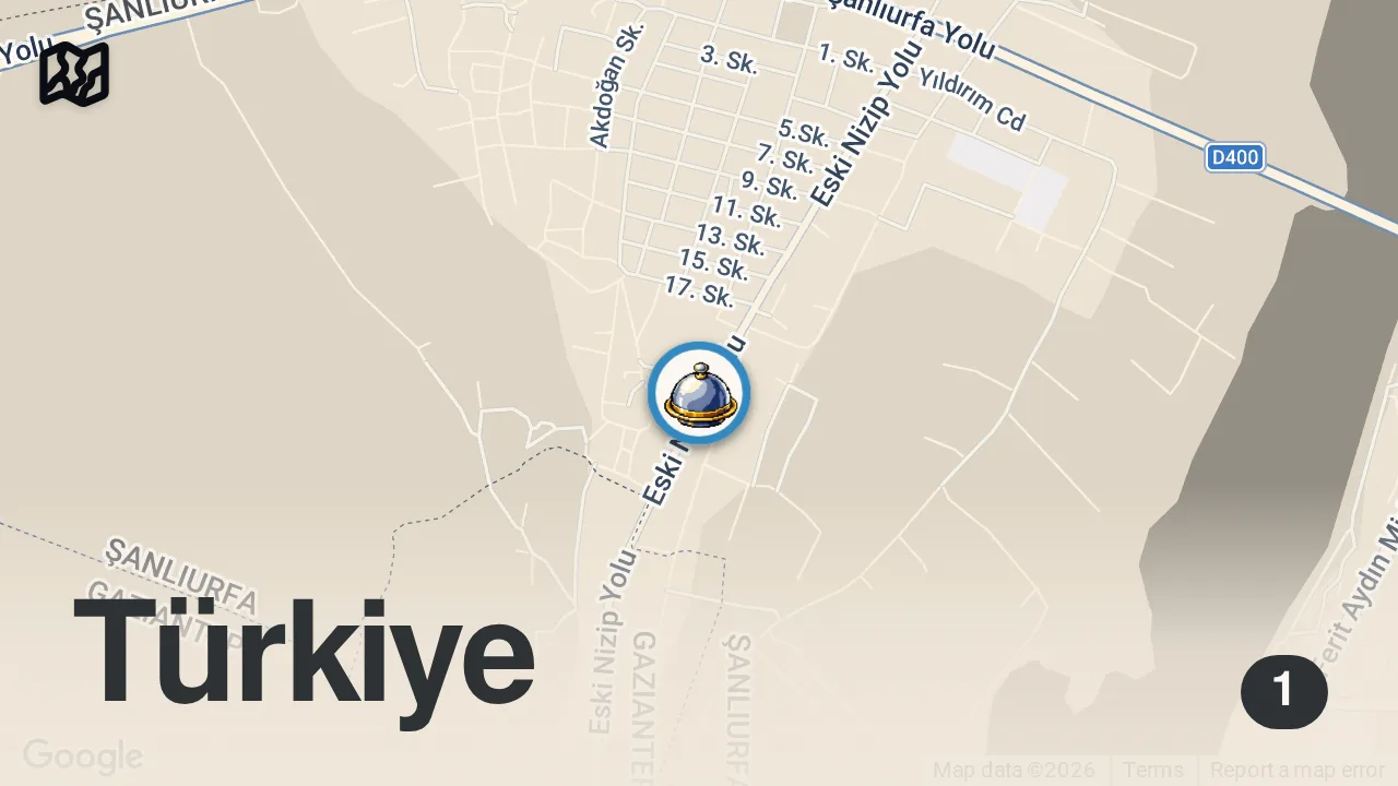 Map of 1 spot from Bornova' da gece 23.00 de herkes çorba parasına döner yiyiyor