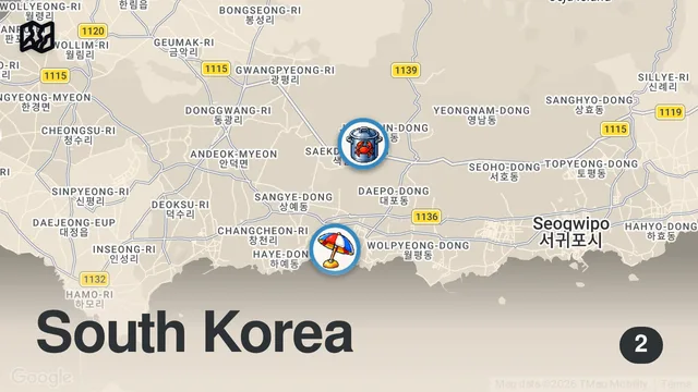 Map of Korea’s Best Seafood in Jeju!! (And One I Don’t Like)