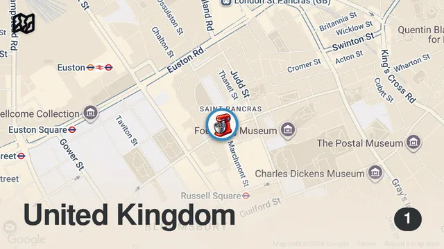 Map of LEVER & BLOOM IN KINGS CROSS #food #halalfood #bakery #cafe #foodie