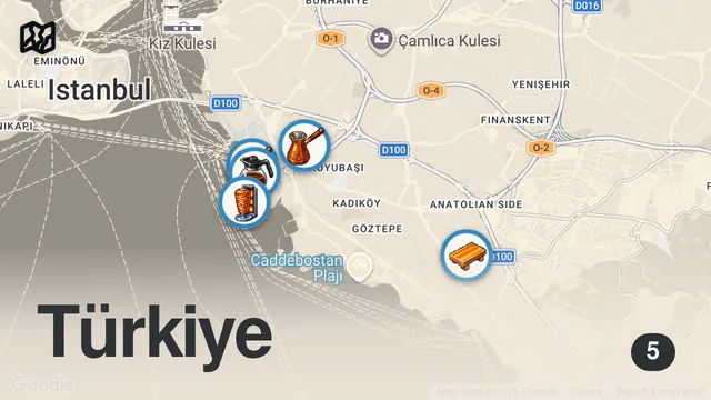 Map of 3 SAATE 2500 TL SERİSİ!!! @AyniSinemalar
