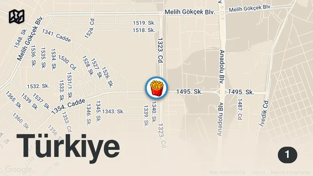 Map of KİMSENİN HAKKI KİMSEYE GEÇMESİN | TOSTÇU ZİVER