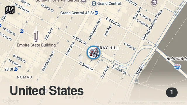 Map of NYC’s Biggest Sandwich!