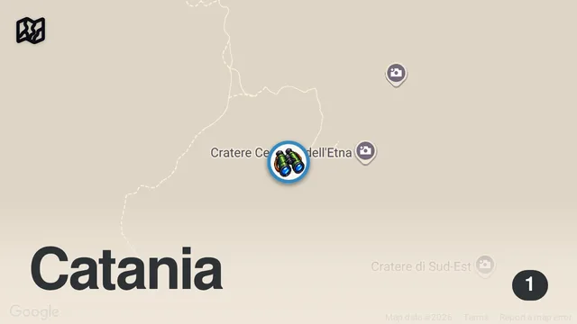 Map of La SICILIA che Non ti Aspetti: Viaggio Insolito Intorno all'ETNA