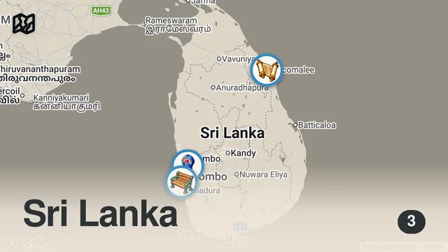 Map of Changing Lives, One Family At A Time In Sri Lanka 🇱🇰 Final Results Of $1000 Ramp & Special Toilet