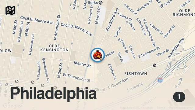 Map of New Philly Pizza Shop Seriously Impresses - Marina’s Pizza