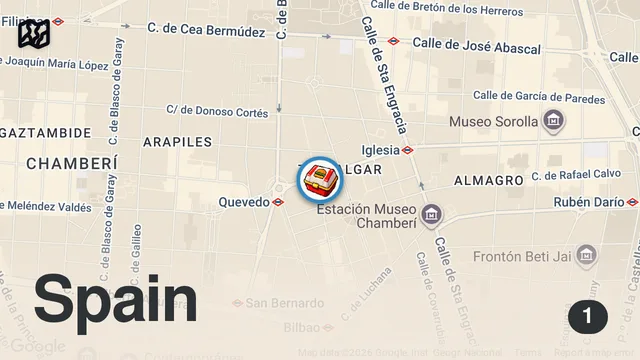 Map of The #1 Rated Burger in the World (3 time champion)