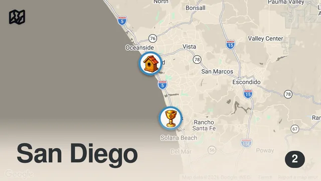 Map of Are These California's Best Beach Towns