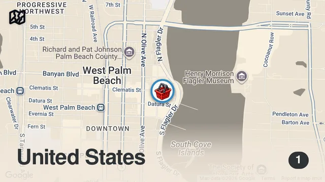 Map of Eating At Florida's BEST Farmers Market... (West Palm Beach)