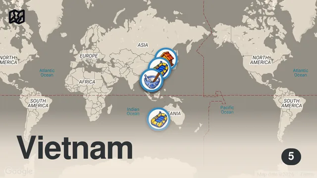 Map of EVEN MORE of Anthony's Most Memorable Meals | Anthony Bourdain: No Reservations | Travel Channel