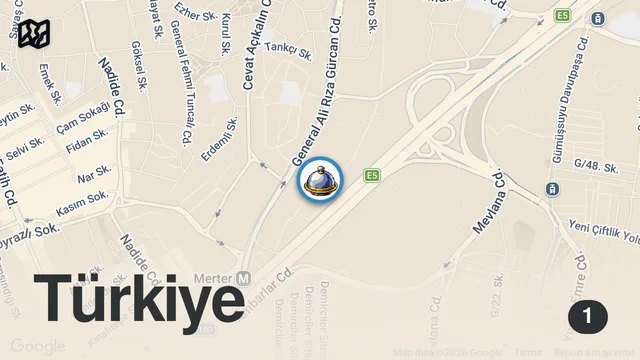 Map of EVDE CAĞ KEBABI ZURNA DÜRÜM!!!