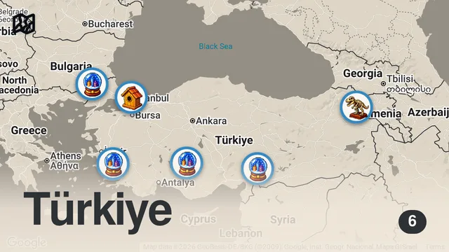 Map of MÜHENDİSLİĞİ BIRAKTIM BU İŞİ YAPIYORUM | TÜRKİYENİN HAZİNELERİ-1 ENGİNAR