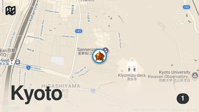 Map of Mochi mochi #Food ￼